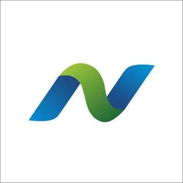 Letter N logo vector icon design template elements イラスト素材