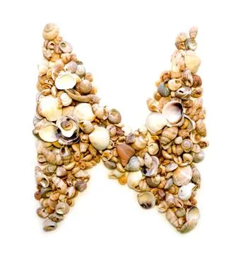 Letter n. 스톡 사진