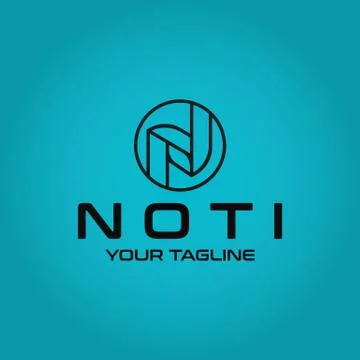 Letter N vector logo design template inspiration Stock Illustration