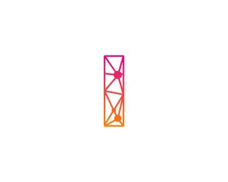Letter Network Icon Logo Design Element (16) Free Stock Illustration
