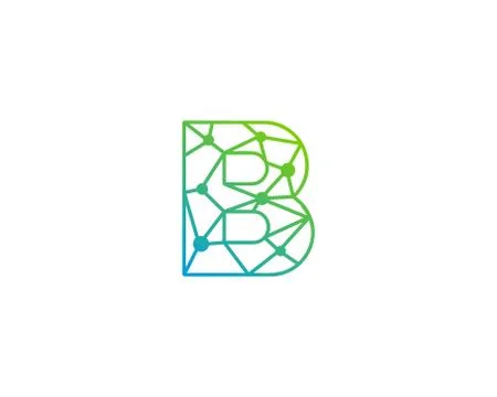 Letter Network Icon Logo Design Element (2) Free Stock Illustration