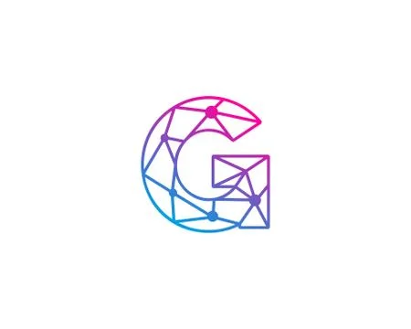 Letter Network Icon Logo Design Element (7) Free Stock Illustration