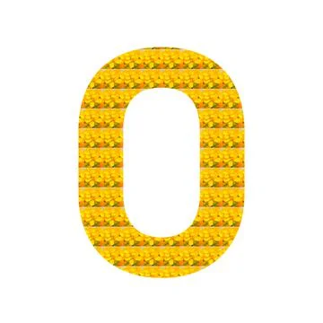 Letter O alphabet Ilustración de archivo