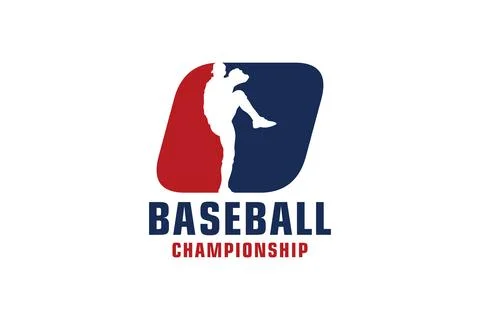 Letter O with Baseball Logo Design. Vector Design Template Elements for Spo.. Stock Illustration