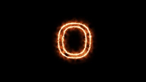 LETTER O Stock Footage 101274392