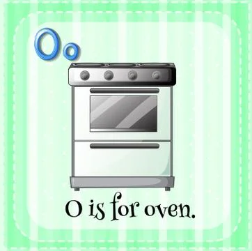 Letter O Illustrazione stock