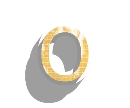 Letter O Stock Illustration