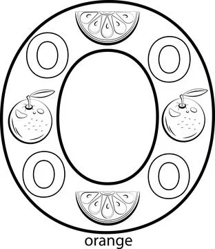 Letter O Stock Illustration