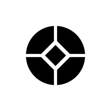 Letter O logo Stock Illustration