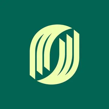 Letter O logo Stock Illustration