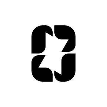 Letter O logo Stock Illustration