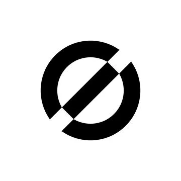 Letter O logo Stock Illustration