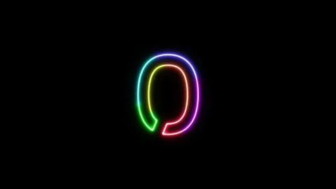 o neon letter