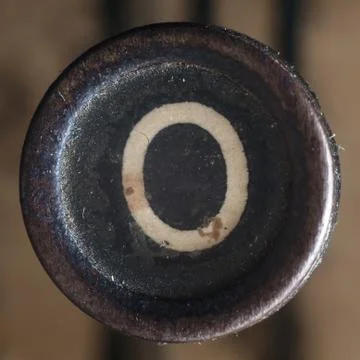 Letter O 스톡 사진