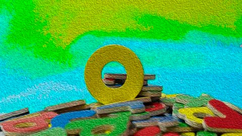 Letter O Stock Photos