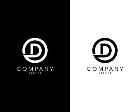 Letter OD, DO initial logotype company name design. vector logo for business Stock Illustration