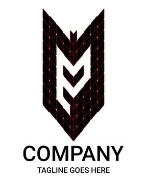 Letter "p" Construction vectors logo. Creative Vector Logo Design House, Bu.. Ilustración de archivo