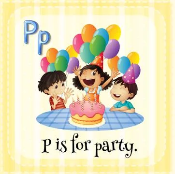 Letter P Stock Illustration