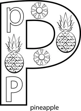 Letter P Stock Illustration