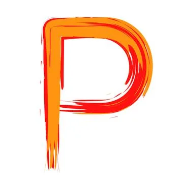 Letter P Stock Illustration