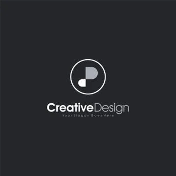 Letter P logo Design Template abstract Logo Template Design Vector, Emblem, D Illustrazione stock
