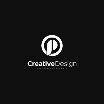 Letter P logo icon design template elements abstract Logo Template Design Vec Stock Illustration