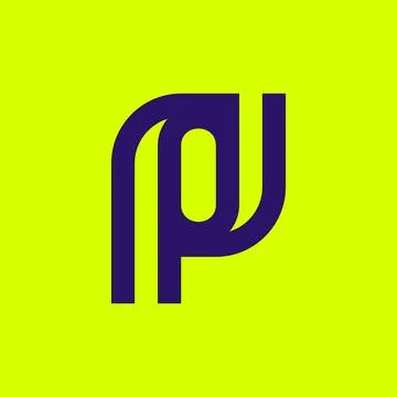 Letter P logo Stock Illustration