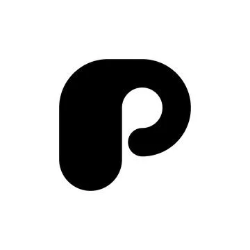 Letter P logo Stock Illustration