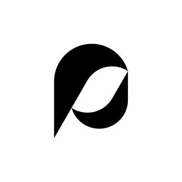 Letter P logo Stock Illustration