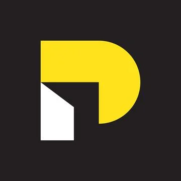 Letter P logo Stock Illustration