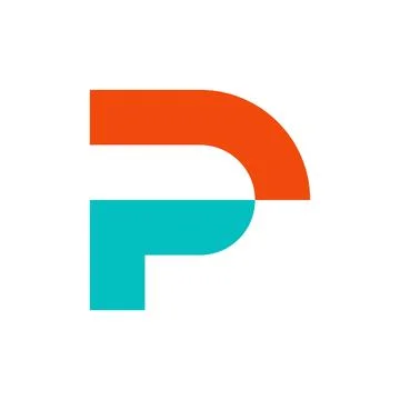 Letter P logo Stock Illustration