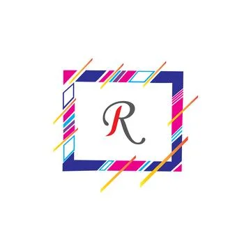 Letter p Logo Template vector icon design Stock Illustration