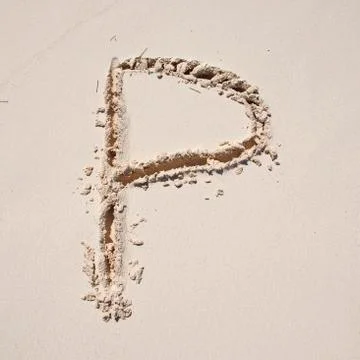 Letter p Stock Photos