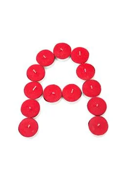 Letter a Stock Photos