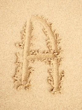 A letter Stock Photos