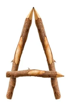 Letter A Stock-Fotos