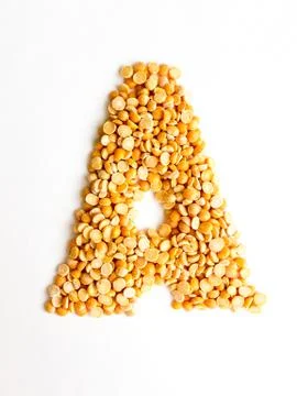 Letter A. 스톡 사진