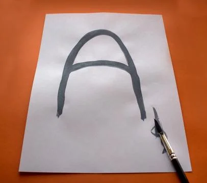 Letter A Stock Photos