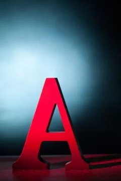 Letter "A" Stock Photos