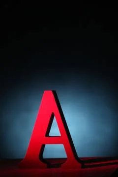 Letter "A" Stock Photos
