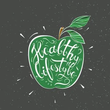 Letter poster Stock Illustration