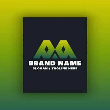 Letter PP logo design template Stock Illustration