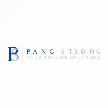 Letter PS or SP logo abstract design concept. Illustrazione stock