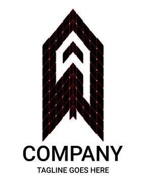 Letter 'q' Construction vectors logo. Creative Vector Logo Design House, Bu.. Ilustración de archivo