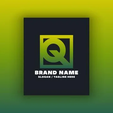 Letter Q logo design template イラスト素材