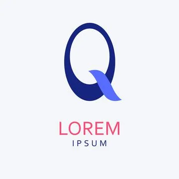 Letter Q logo Stock Illustration