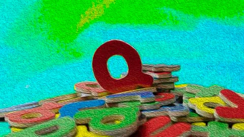 Letter Q Stock Photos