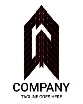 Letter 'r' Construction vectors logo. Creative Vector Logo Design House, Bu.. Ilustración de archivo