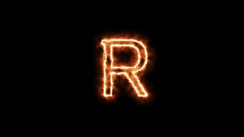 LETTER R Stock Footage 101274427