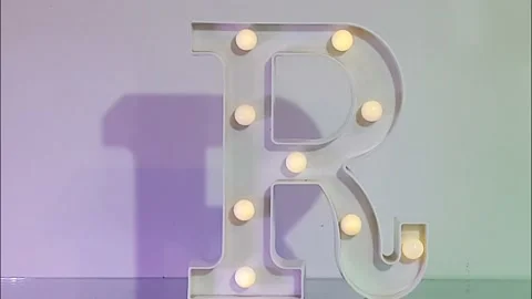 The Letter R Stock Footage 160617526